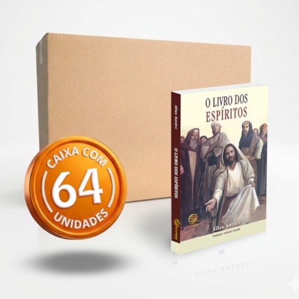 O Livro dos Espíritos - Edição Econômica - Caixa com 64 Exemplares