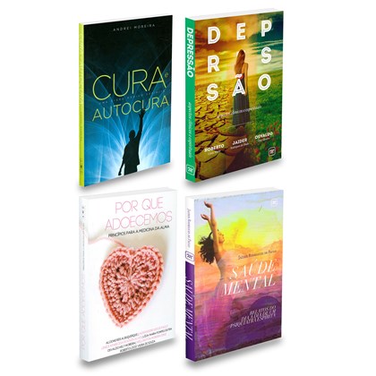 Saúde e Espiritismo - Kit com 4 Livros