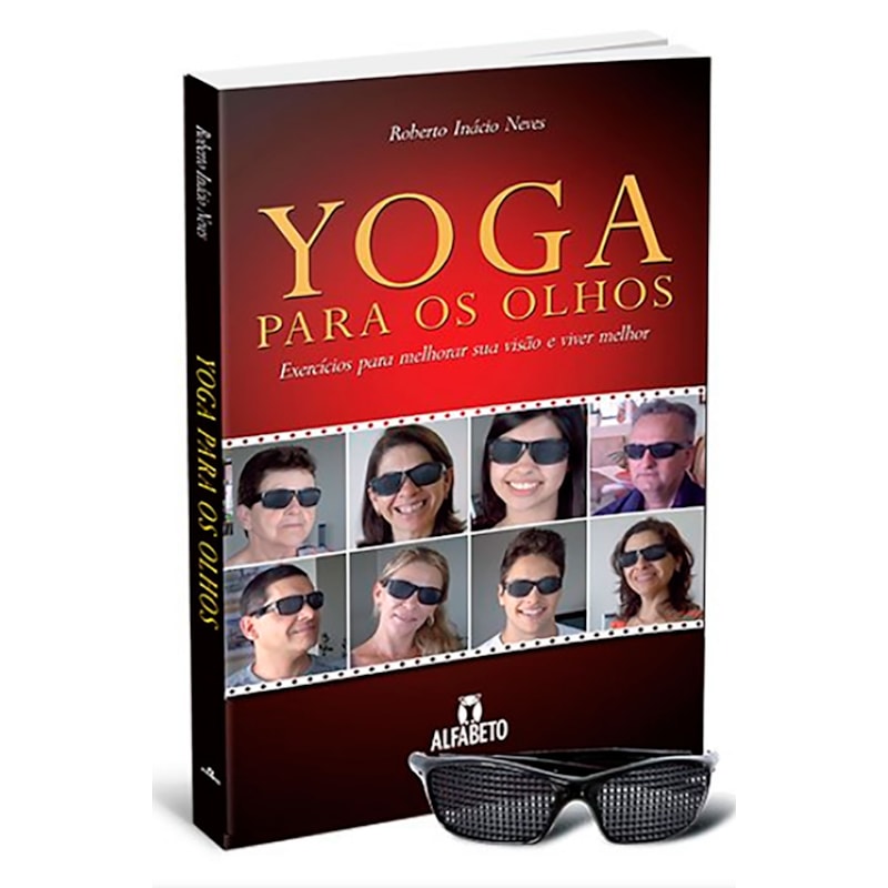 Yoga Para os Olhos (Kit livro+óculos) - Boa Nova